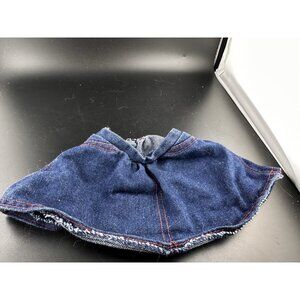 Vtg 1980s 16” Dolls Denim Skirt‎ Cabbage Patch Kids Coleco Western Wear Cowgirl